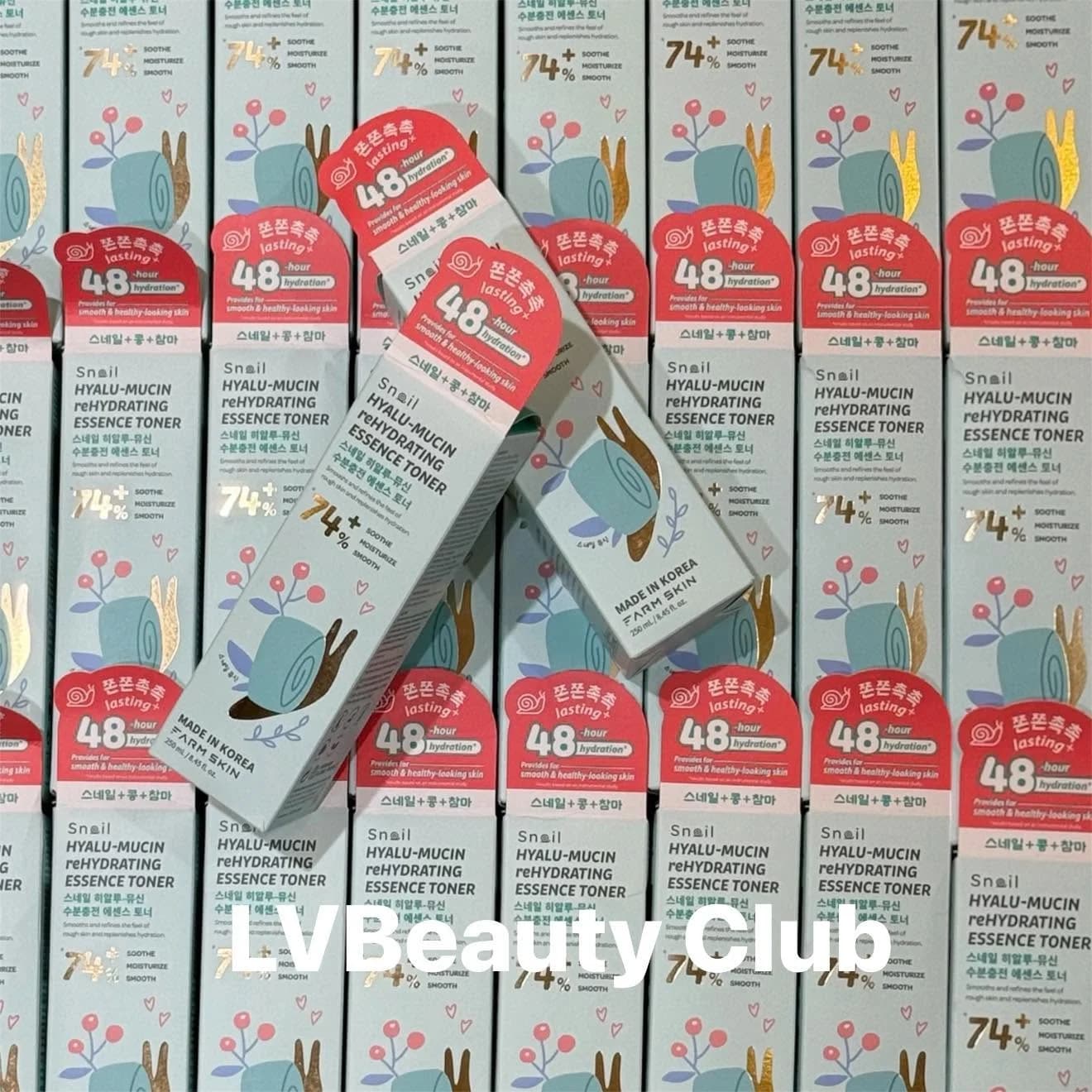 [FARMSKIN] Snail Hyalu- Mucin Rehydrating Essence Toner variant image 4